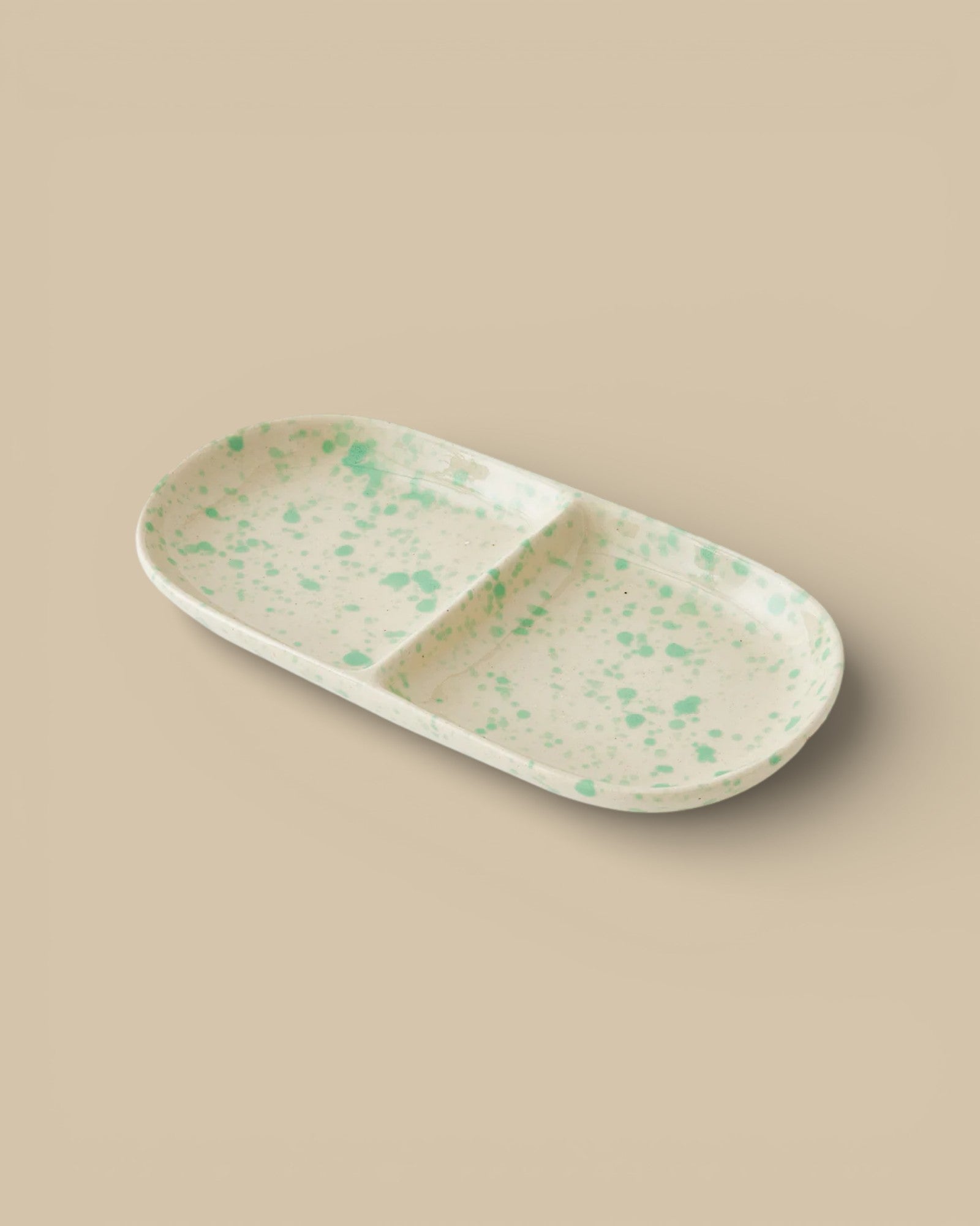 Splatterware Divided Tray, Pool