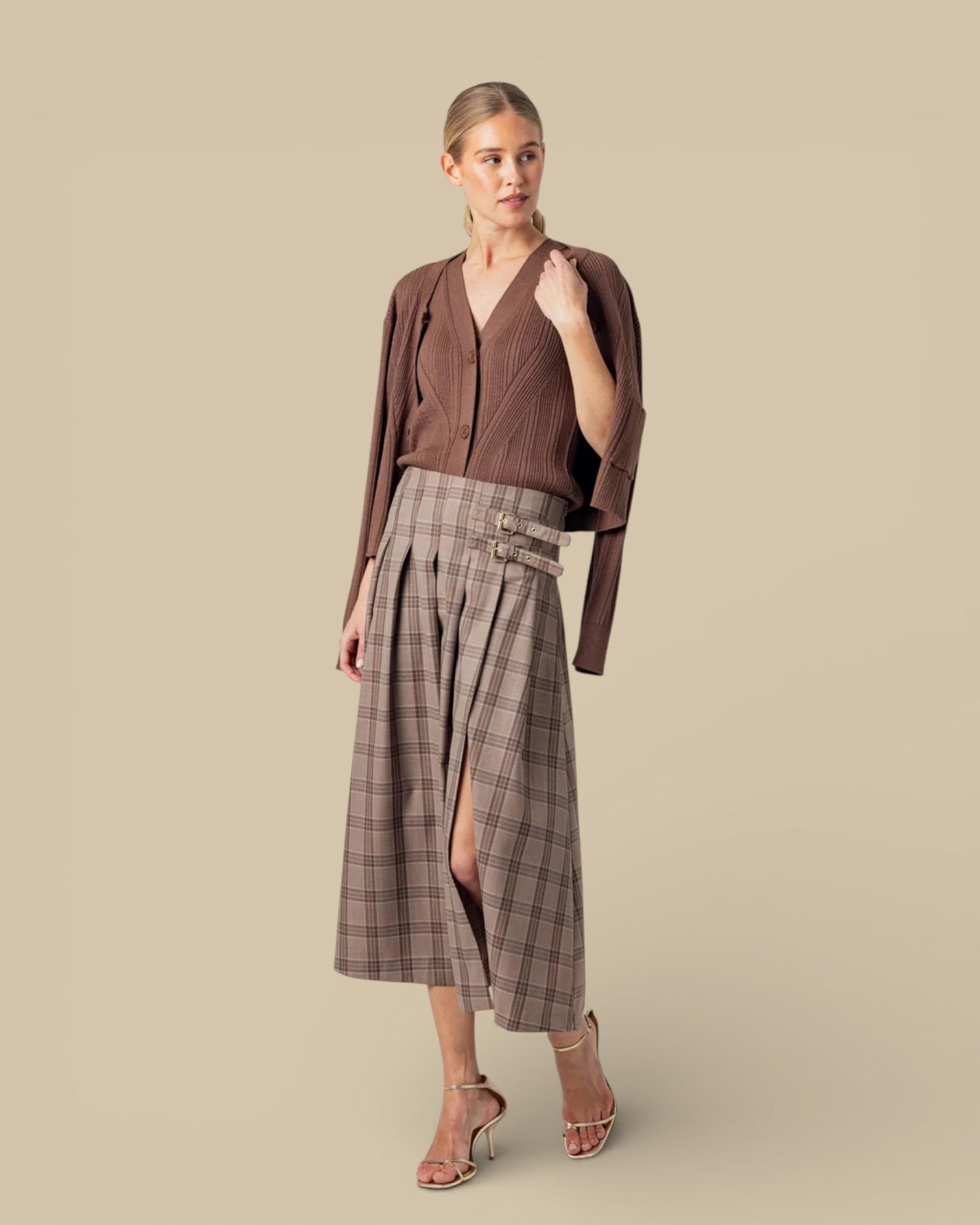 Sundays Plaid Skirt