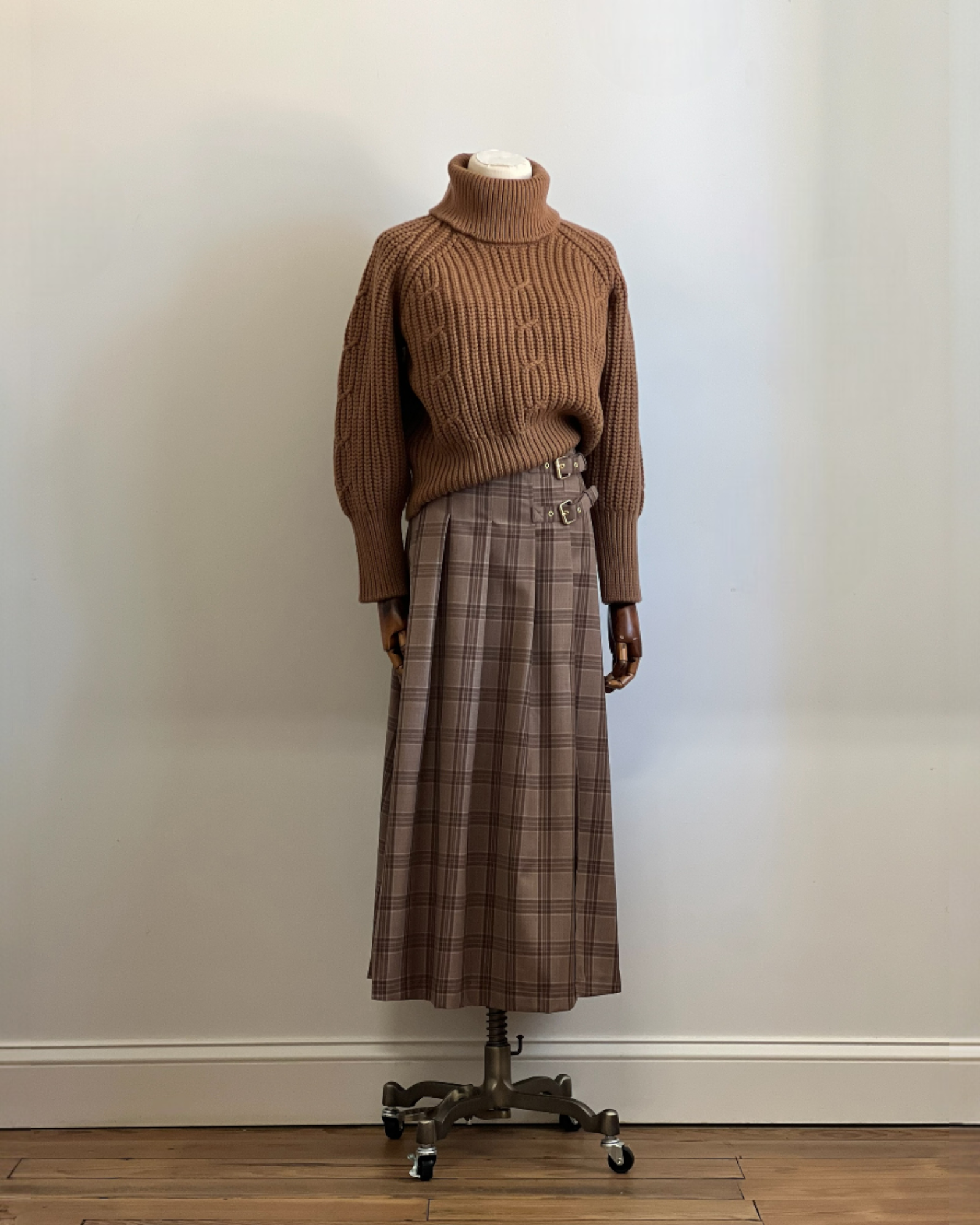 Sundays Plaid Skirt
