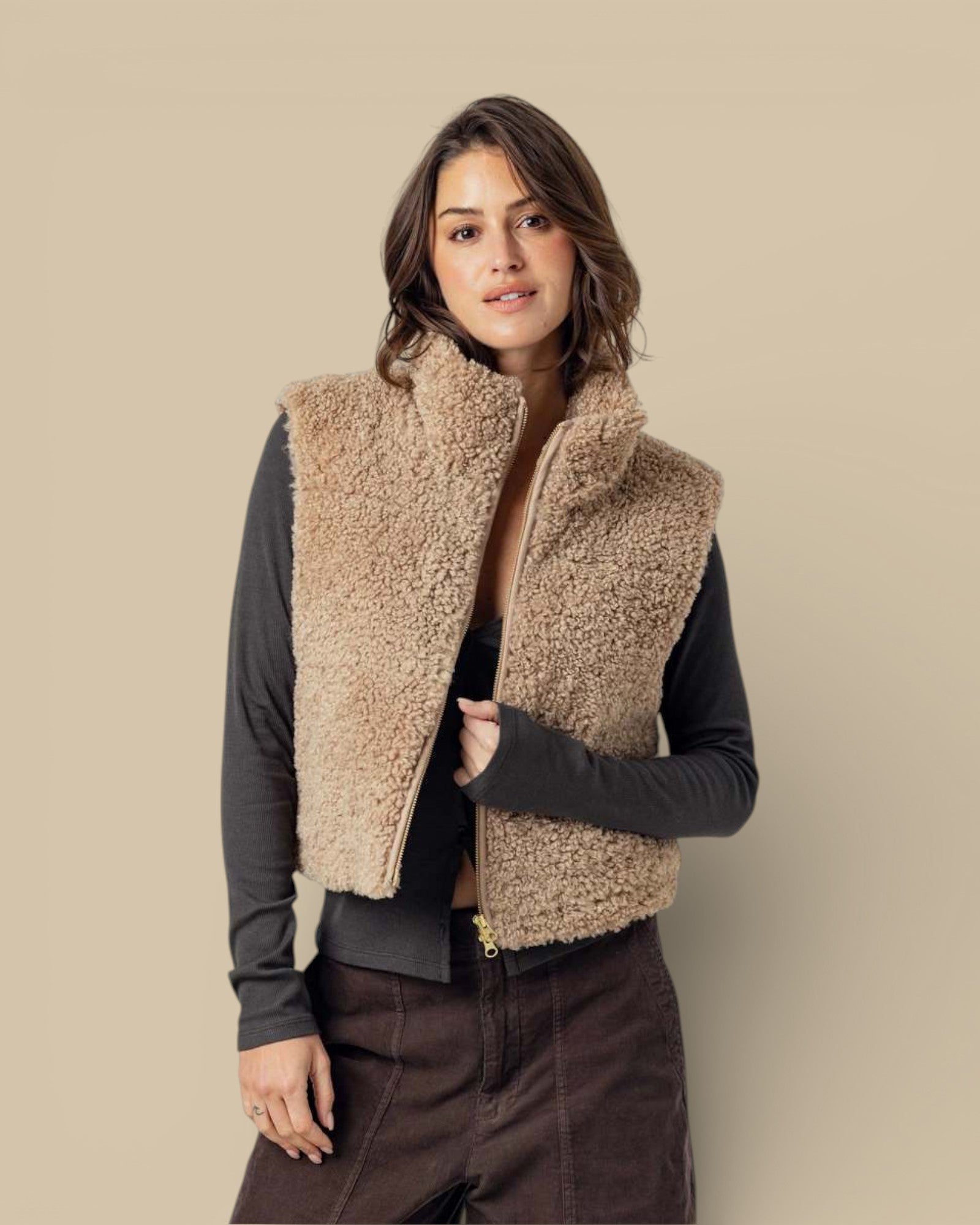 Sundays Cecily Sherpa Vest