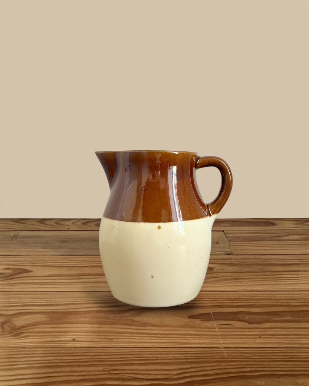 Vintage Two-tone Pitcher
