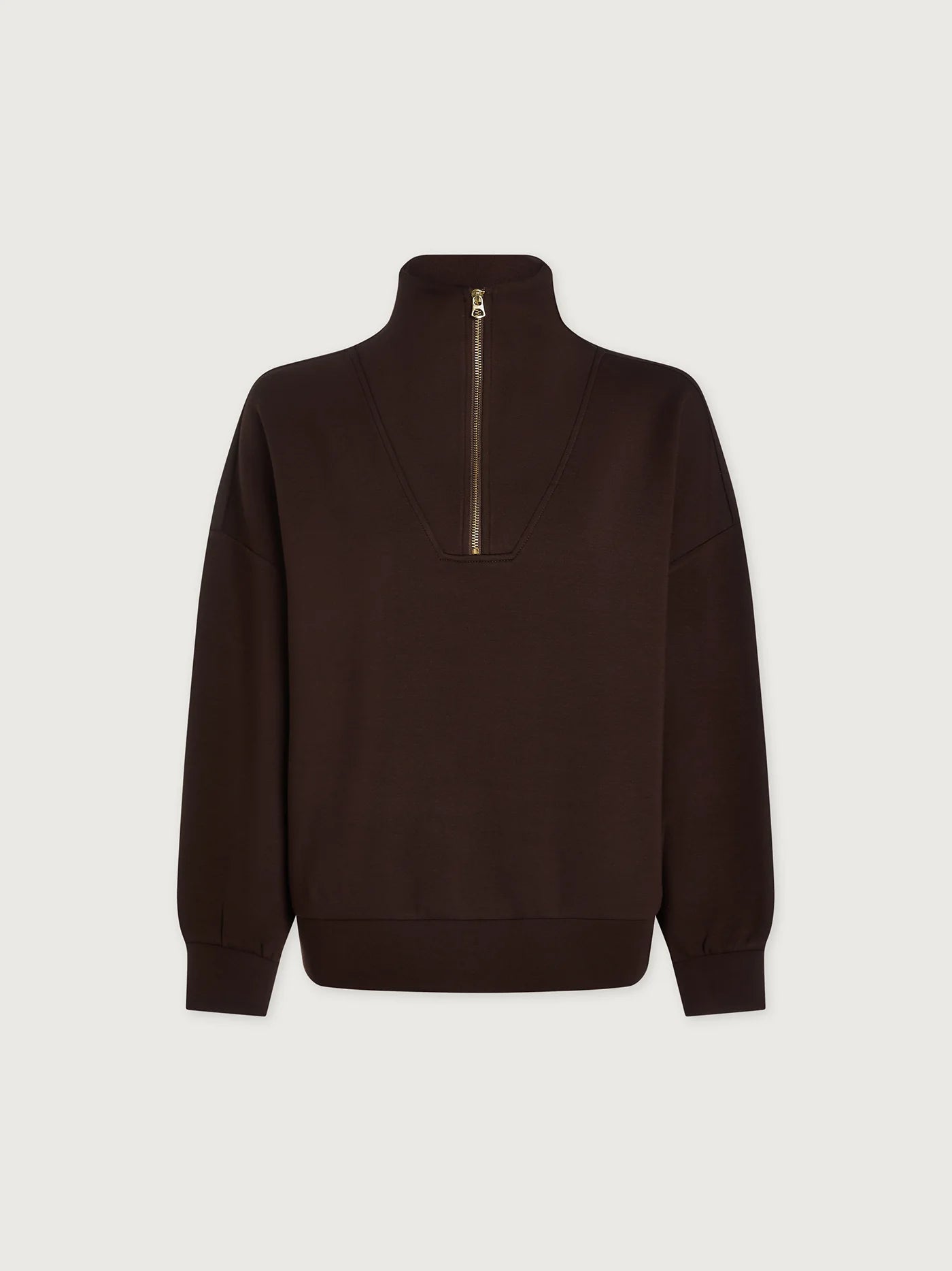 Varley Hawley Half-Zip Sweat, Coffee Bean