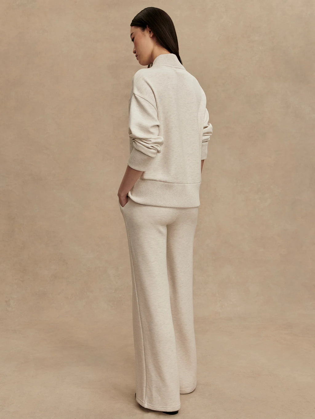 Varley Wide Leg Pant, Ivory