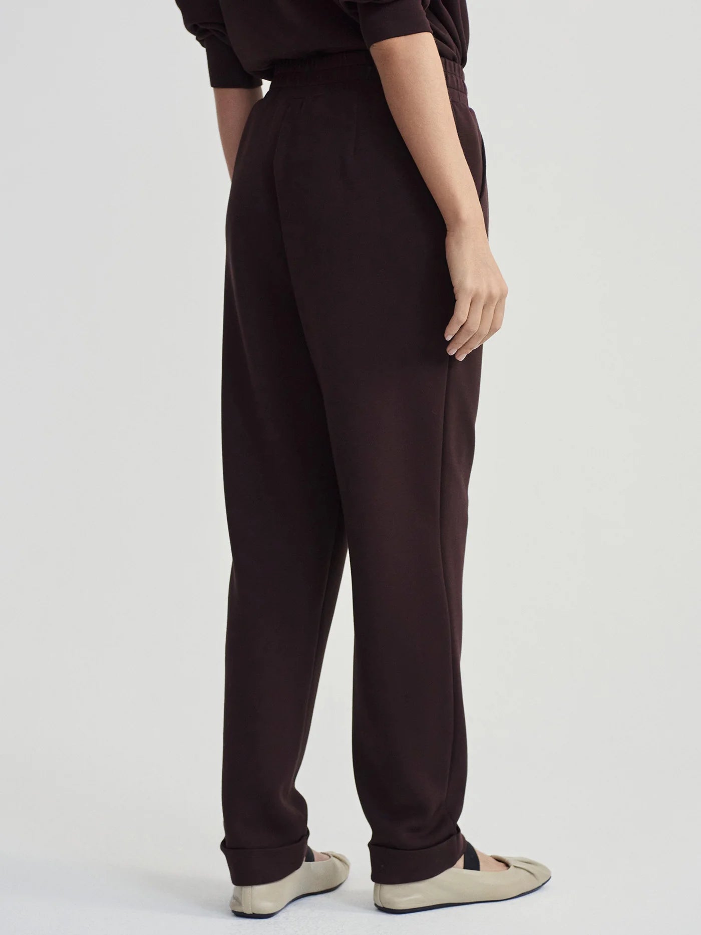 Varley Rolled Cuff Pant, 25", Coffee Bean
