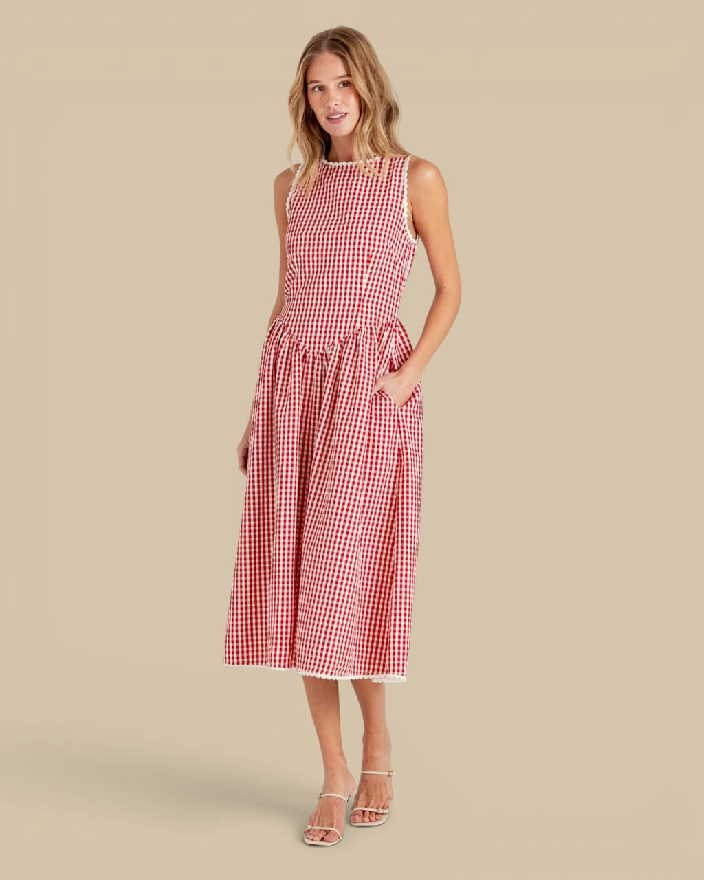Paige Gingham Dress