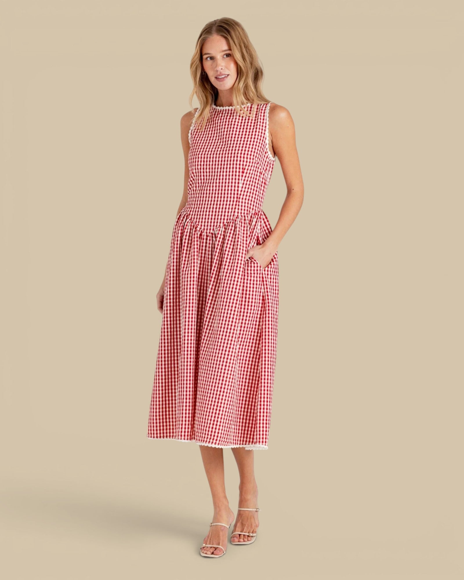 Paige Gingham Dress