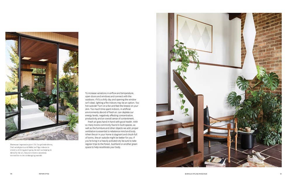 Nature Style Hardcover Book
