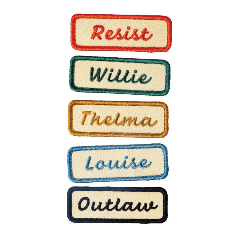 Outlaw Name Patch