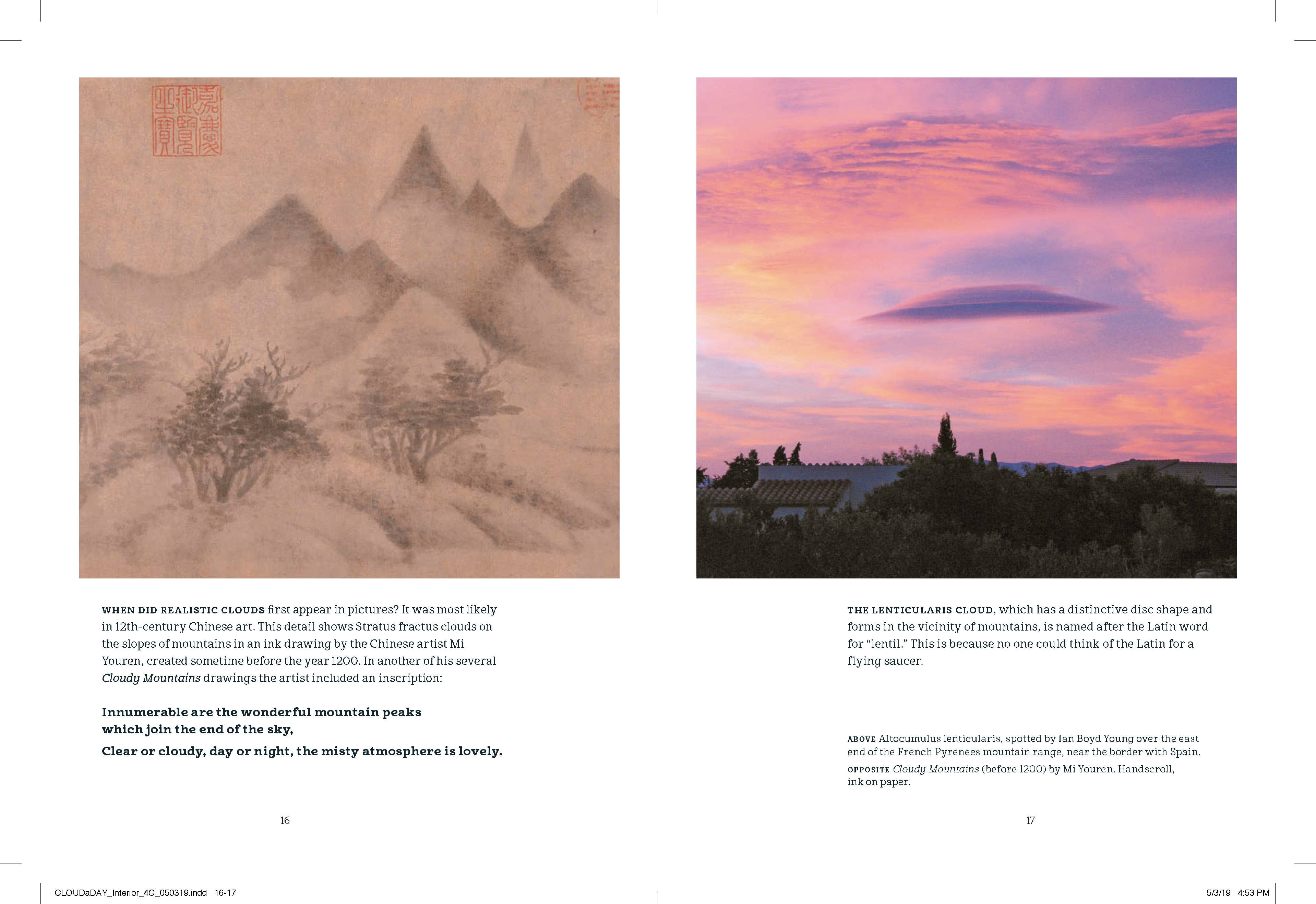 A Cloud a Day Hardcover Book