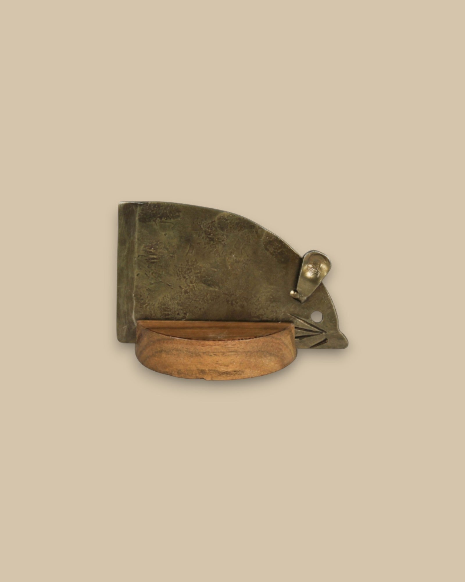Gilded Mouse Cheese Knife
