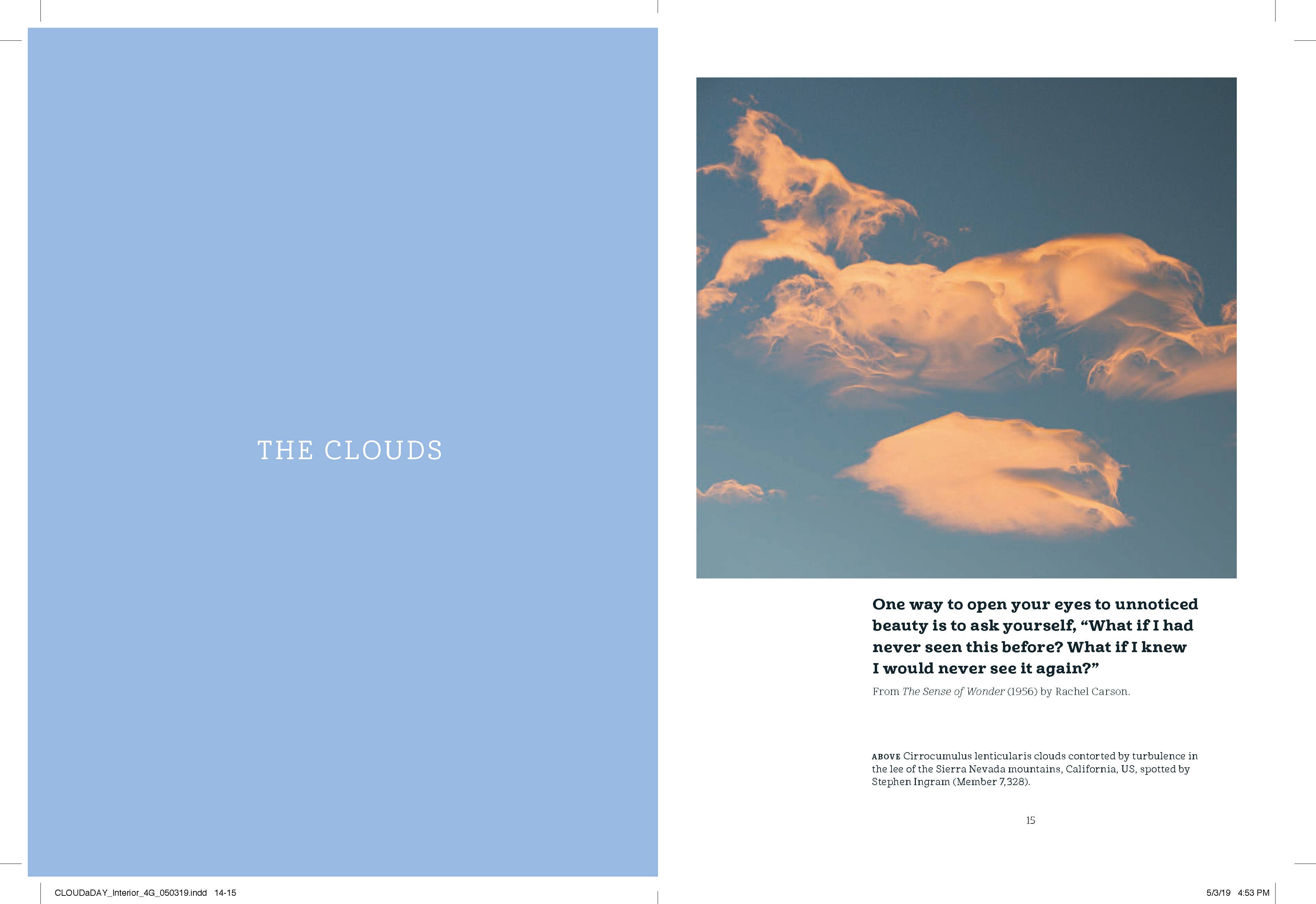 A Cloud a Day Hardcover Book