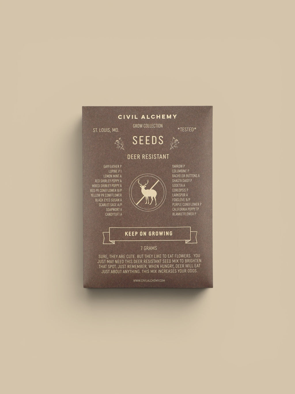 Deer Resistant Seed Mix