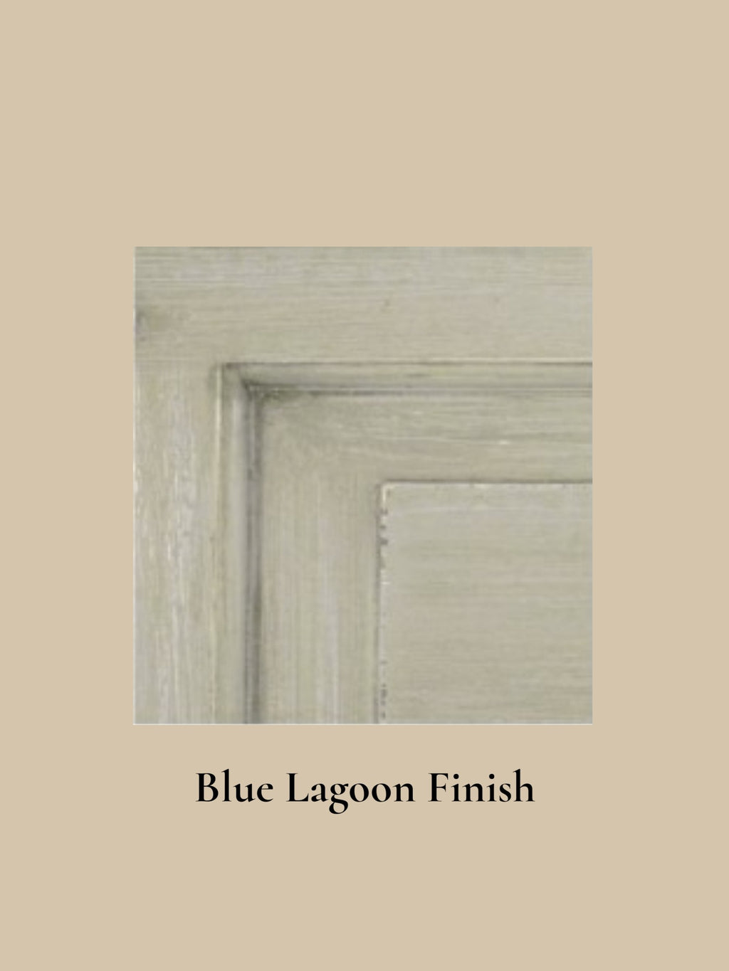Homestyle Collective Sienna Bench in Blue Lagoon distressed wood finish. Classic panel detail.