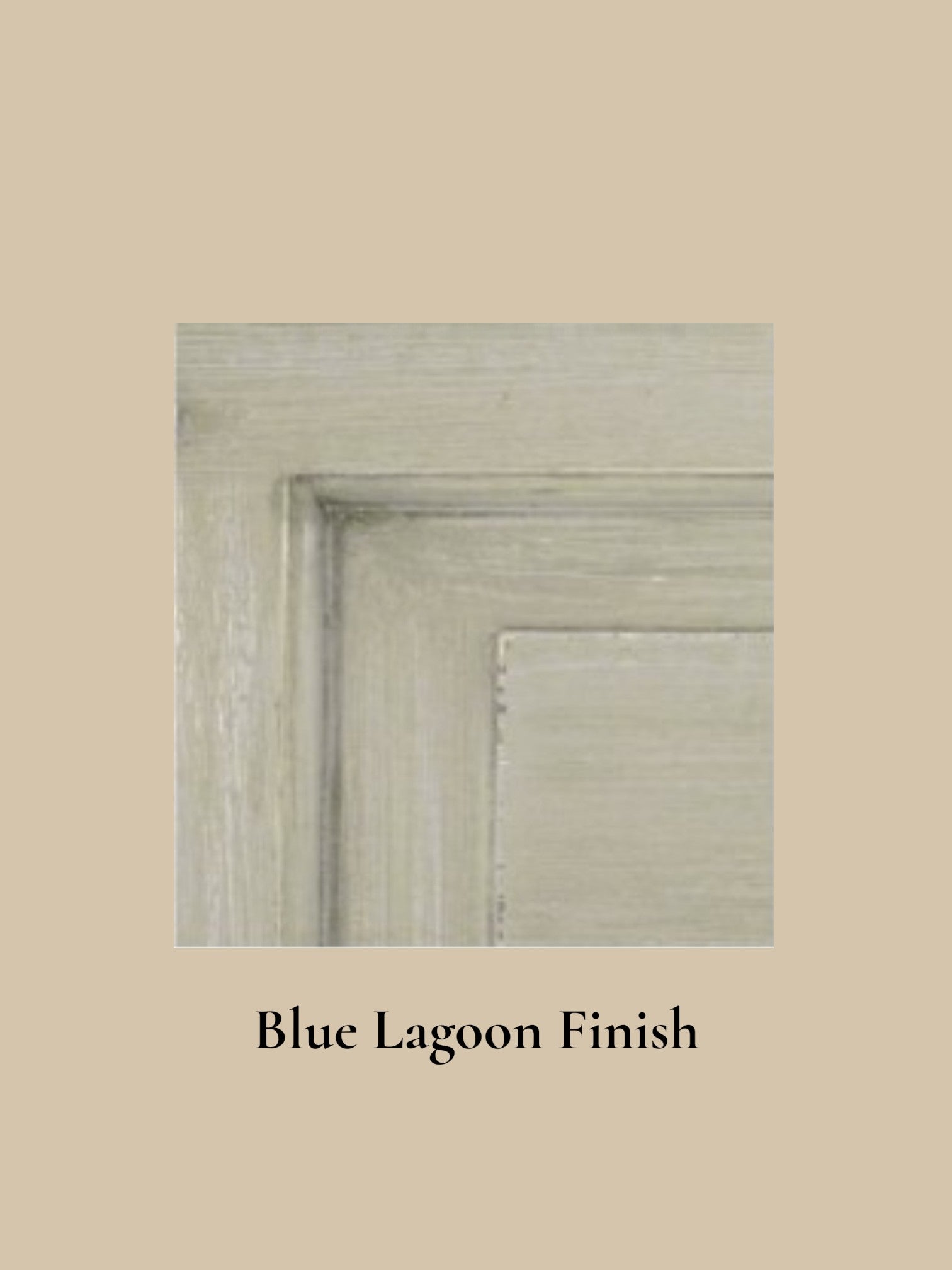 Homestyle Collective Sienna Bench in Blue Lagoon distressed wood finish. Classic panel detail.