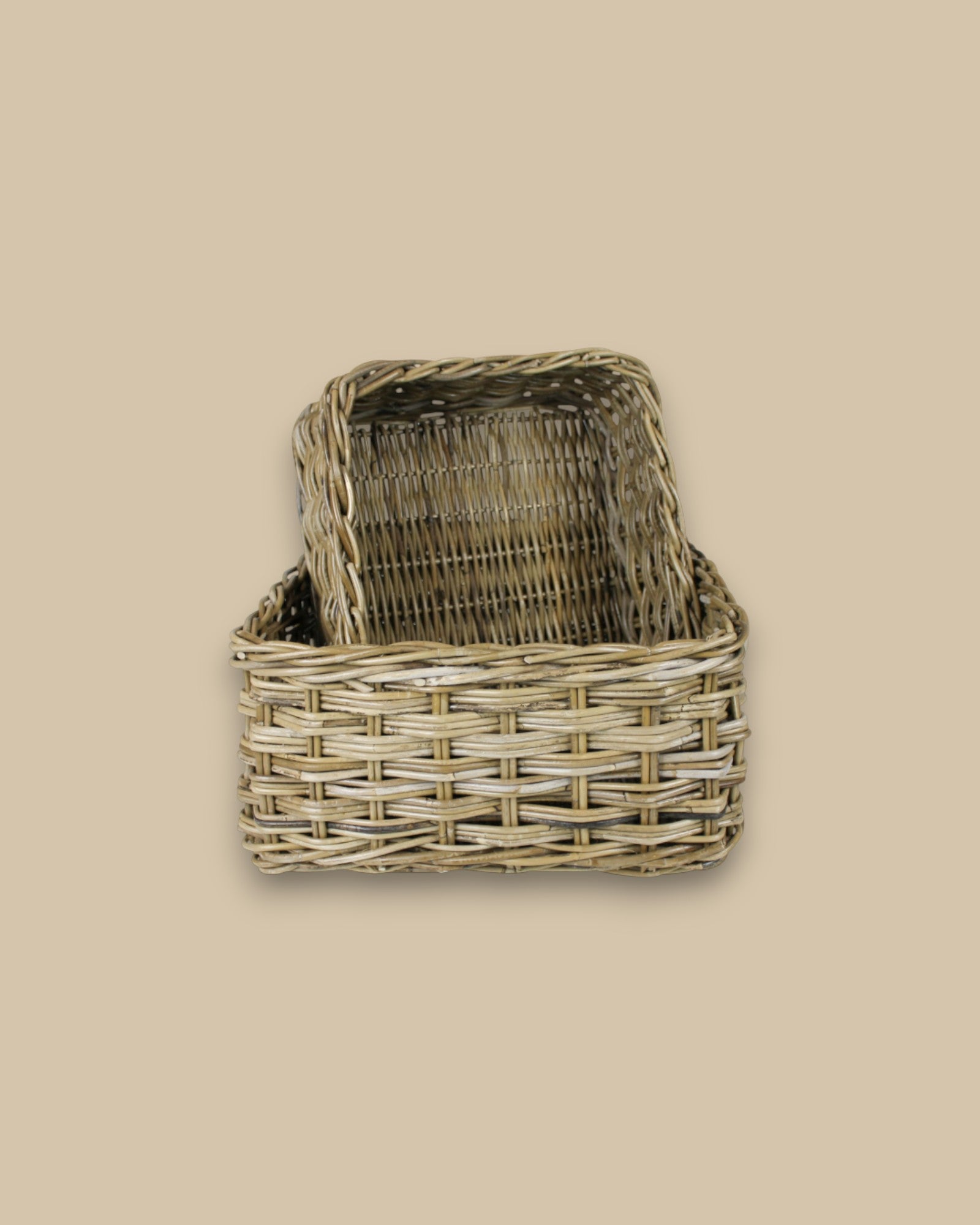 Harbor Square Rattan Baskets