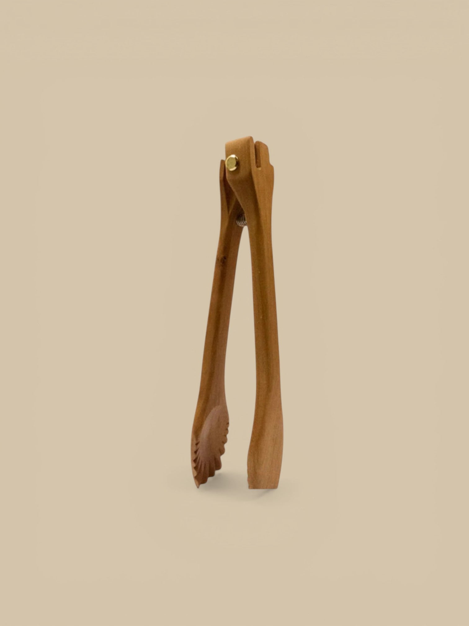 Foldable Wood Serving Tongs